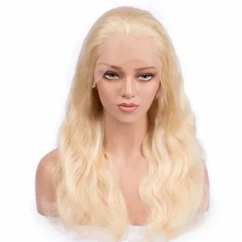 16-30 Inch Pre-Plucked 13"x4" Lace Front #613 Body Wavy Wig 150% Density