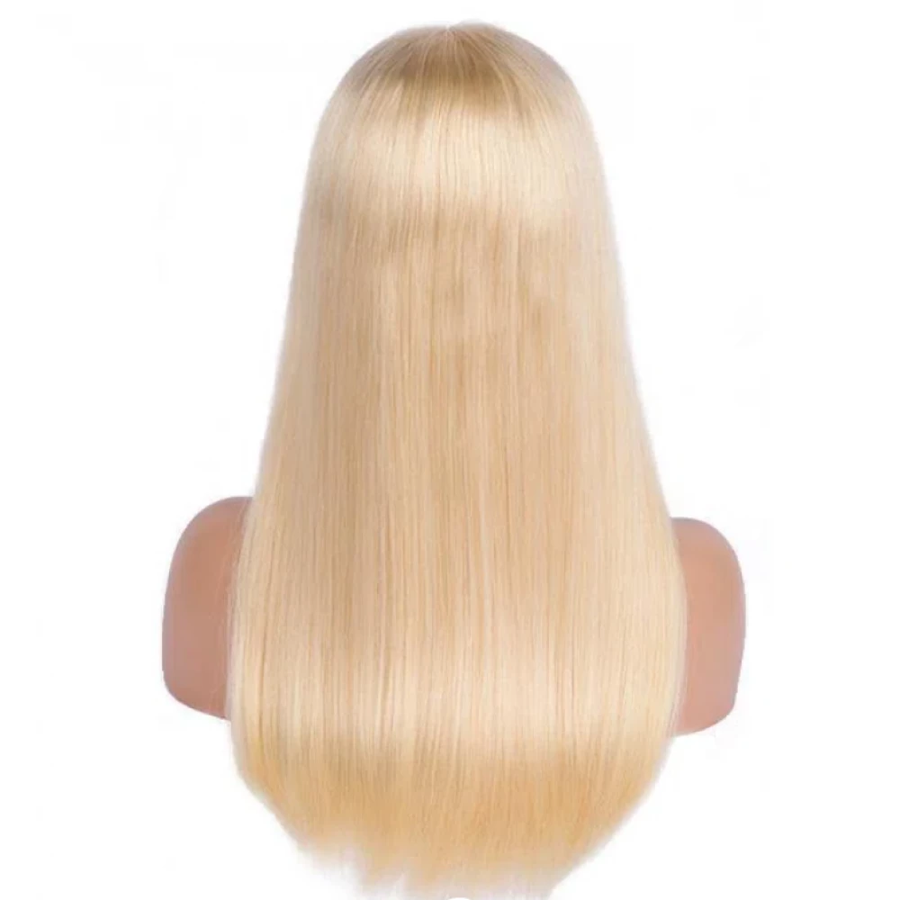 16-30" Inch Pre-Plucked 13"x4" Lace Front #613 Straight Wig 150% Density - Image 3