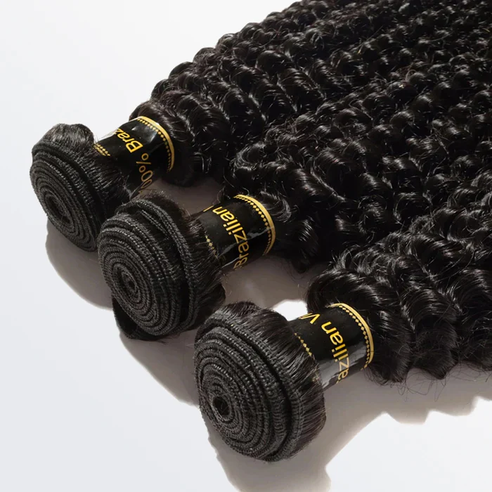 Kinky Curly Brazilian Hair #1B Natural Black - Image 4